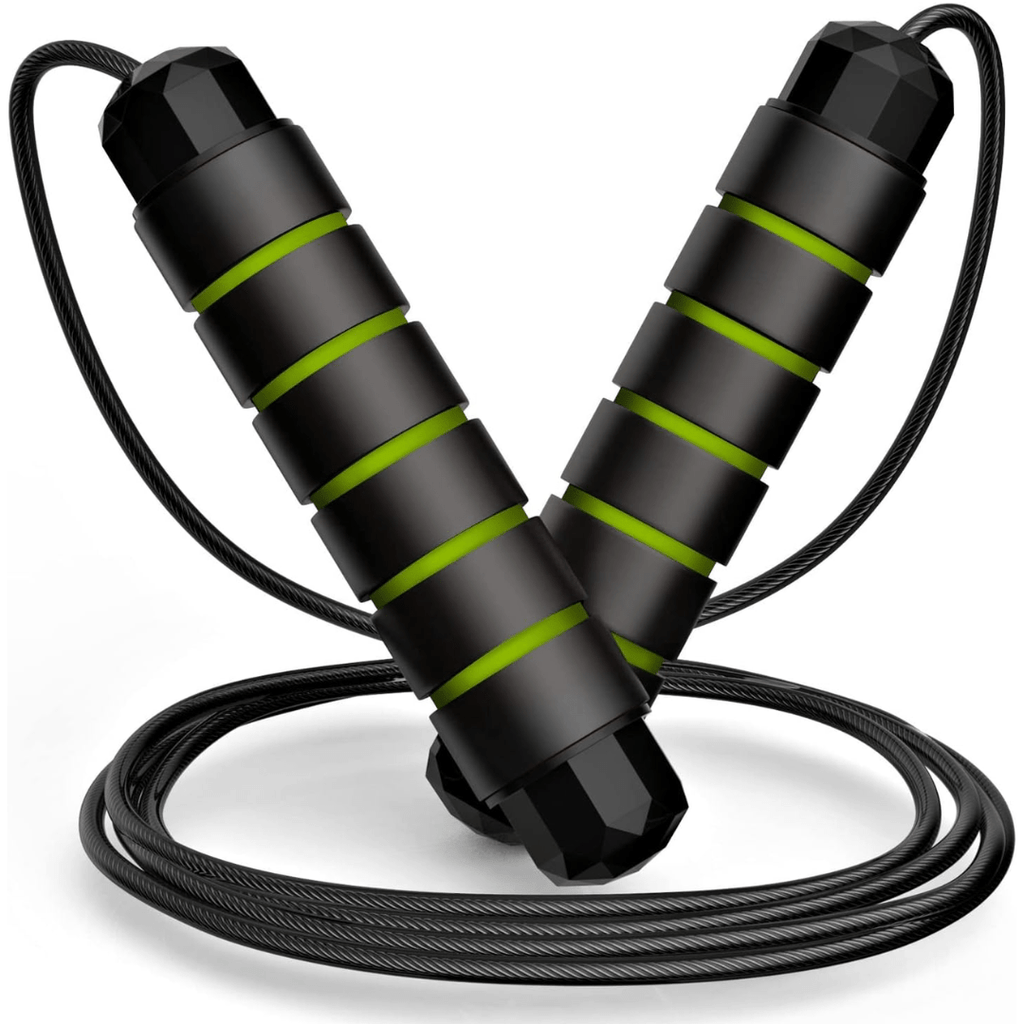 VeloJump Adjustable Jump Rope With Tangle-Proof Technology