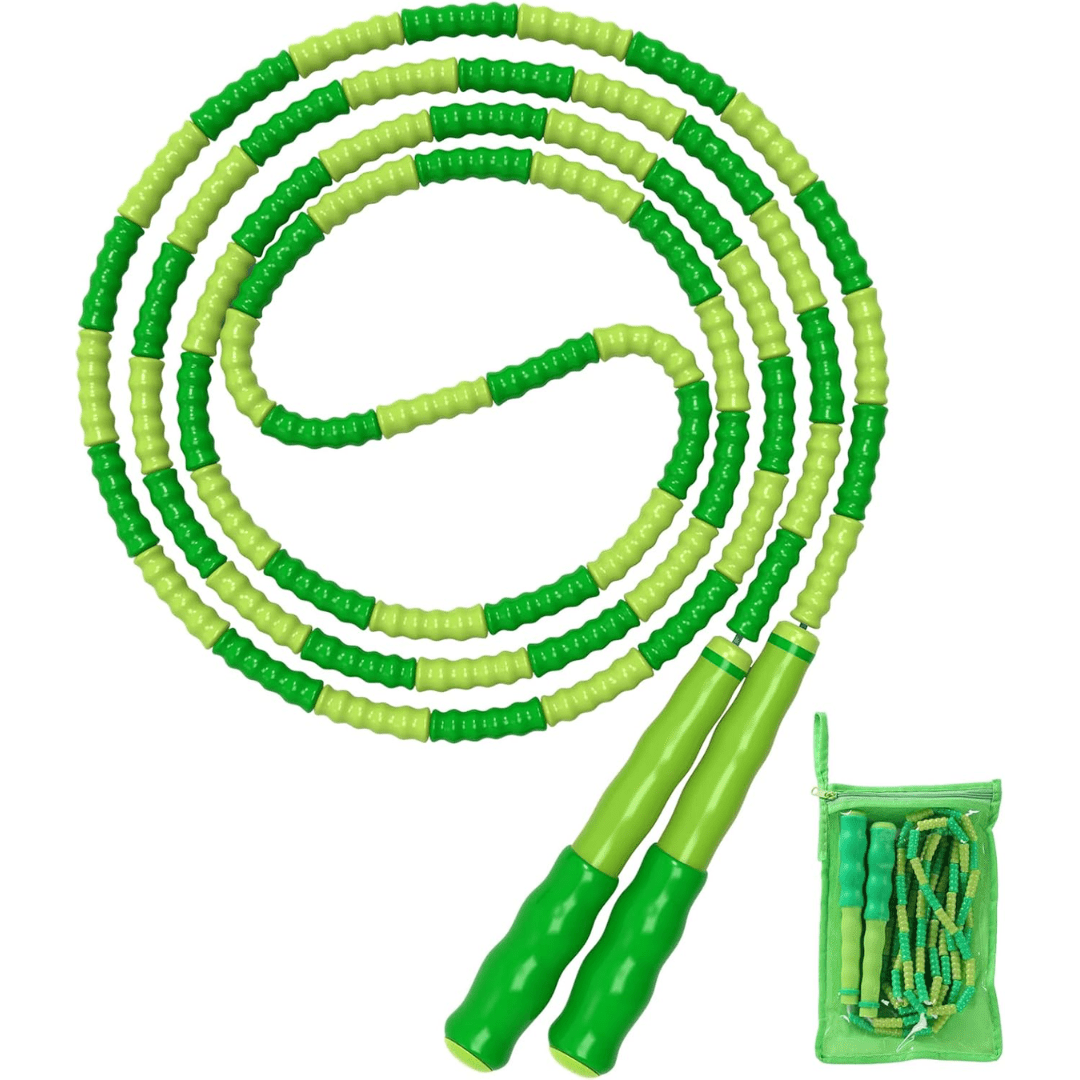 PulseRope Pro Adjustable Bead Skipping Rope for Cardio and Endurance Training