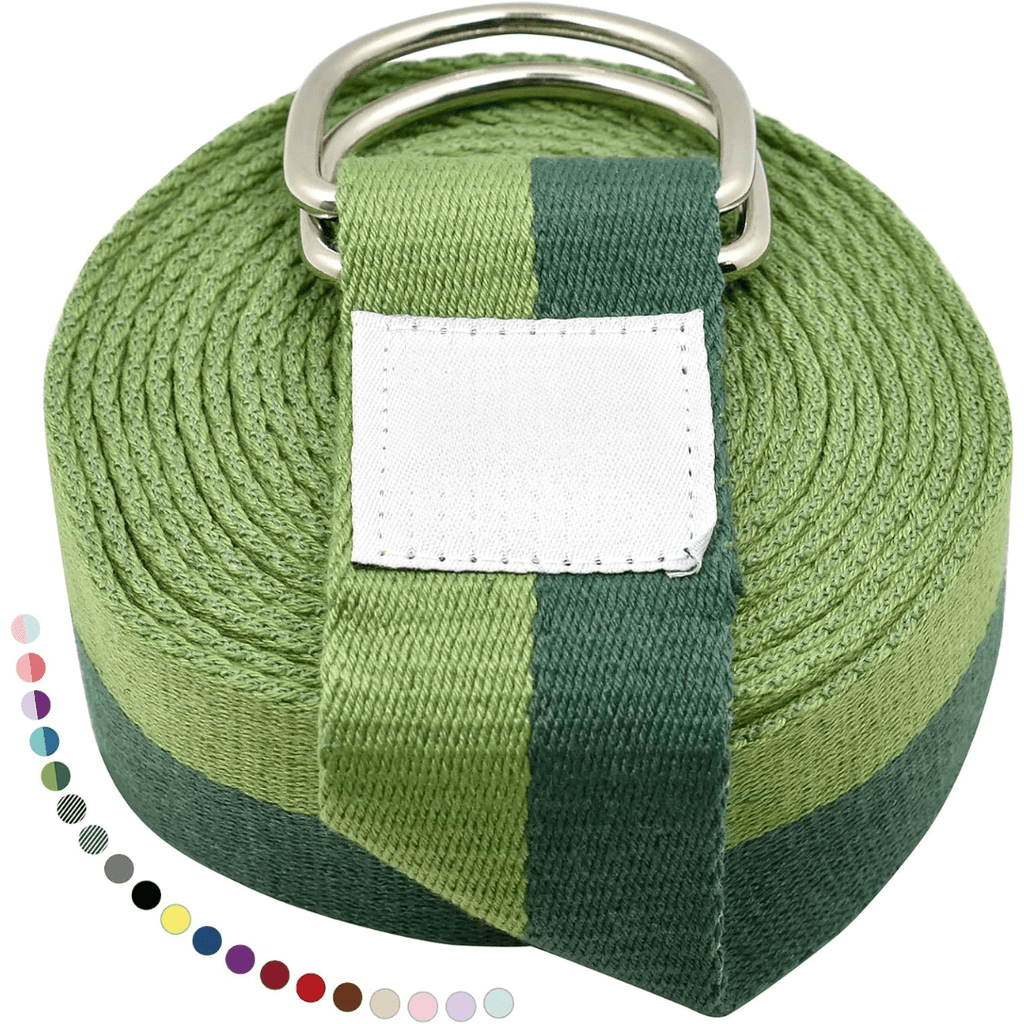 FlexEase Adjustable Yoga Strap For Stretching And Flexibility