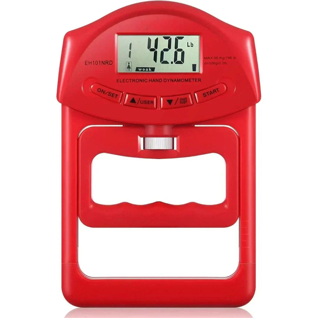 GripFlex Digital Handheld Grip Force Meter Up to 120 Kg