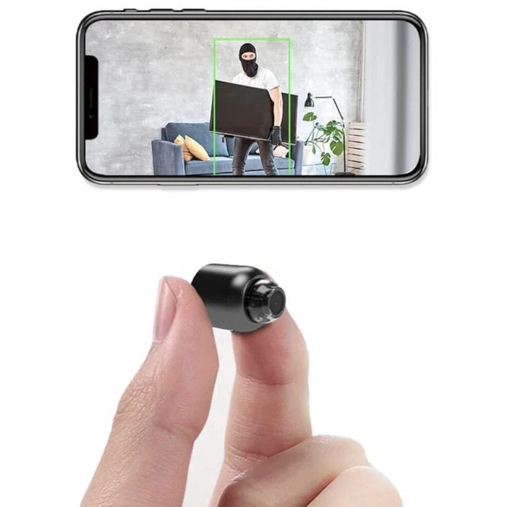 Slim WiFi bezpečnostní kamera s nočním viděním pro domácí dohled