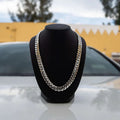 LumaChain Polished 8mm Miami Cuban Link Chain for Men