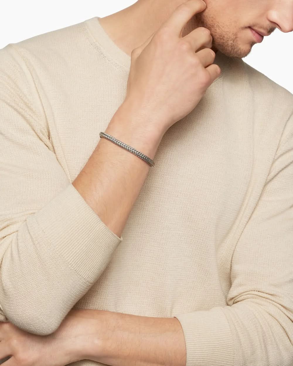 AstroFlex Braided Stainless Steel Bracelet For Modern Style