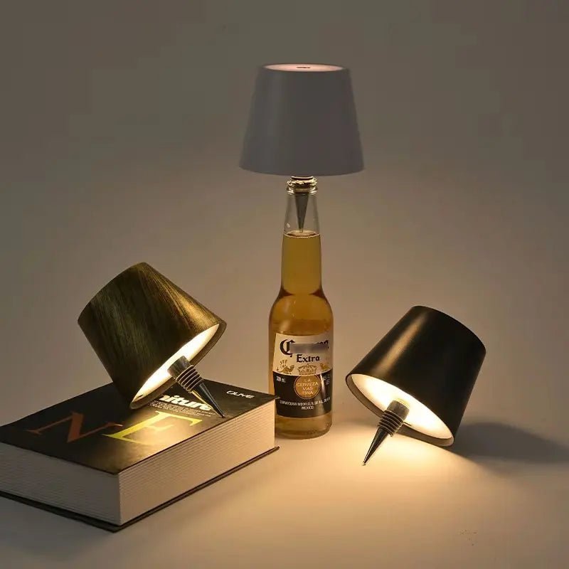 LumaNova Stmívatelná LED stolní lampa se 3 barevnými režimy a USB nabíjením