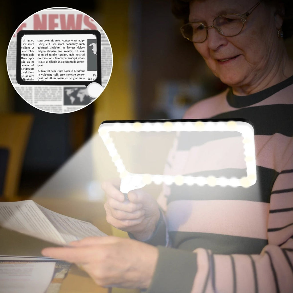 NovaScope 5x LED Handheld Magnifier For Detailed Viewing