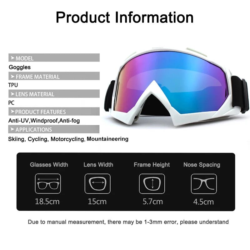 StormSpectre Windproof Fog-Resistant Ski Goggles For Clear Winter Vision