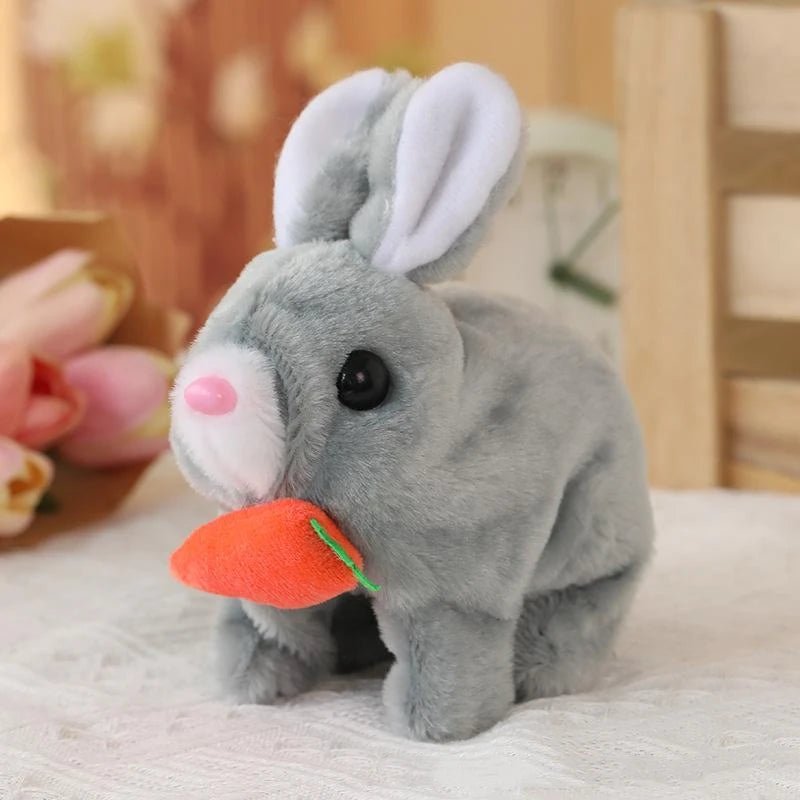 Jouet lapin réaliste SereneBunny avec sons naturels et mouvements