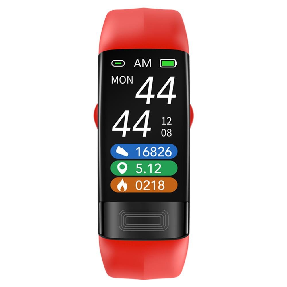 PulseGuard Smartwatch With ECG, Blood Pressure, and Sleep Monitoring