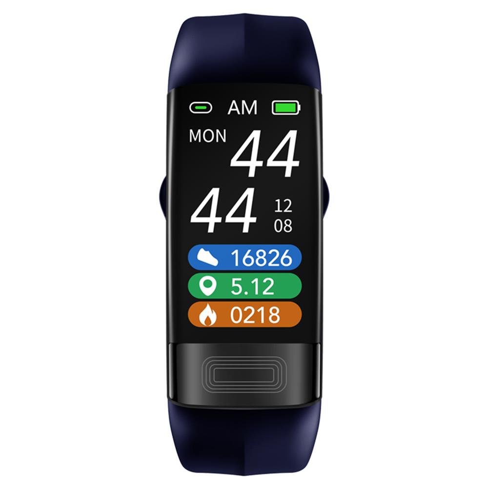 PulseGuard Smartwatch With ECG, Blood Pressure, and Sleep Monitoring