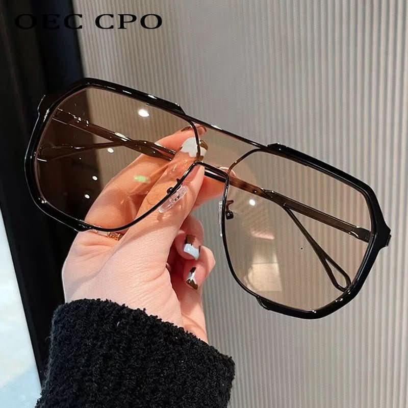 Bold Square Shade Sunglasses For Women With UV400 And Colour Changing Lenses