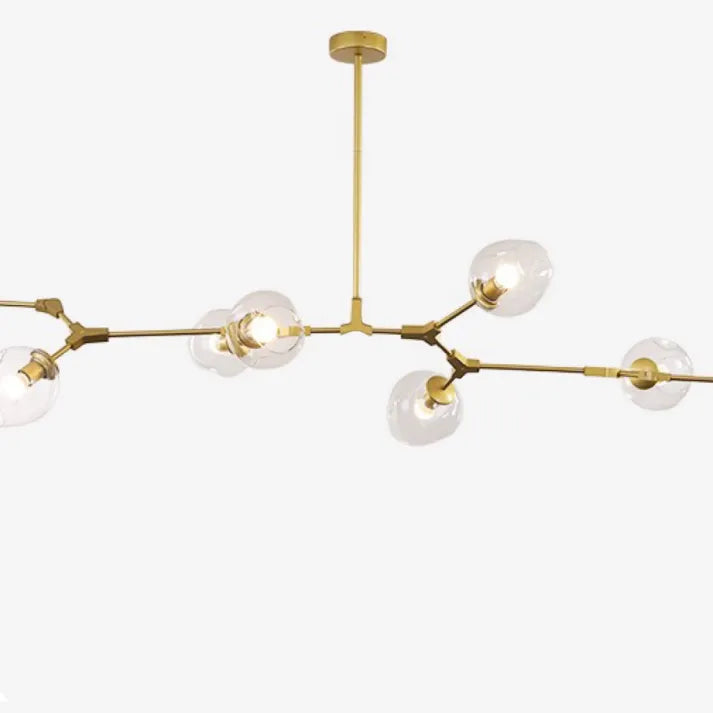 Lampada a sospensione BubbleLight Sputnik con bolle di vetro