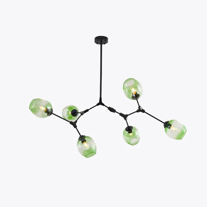 Lampada a sospensione BubbleLight Sputnik con bolle di vetro