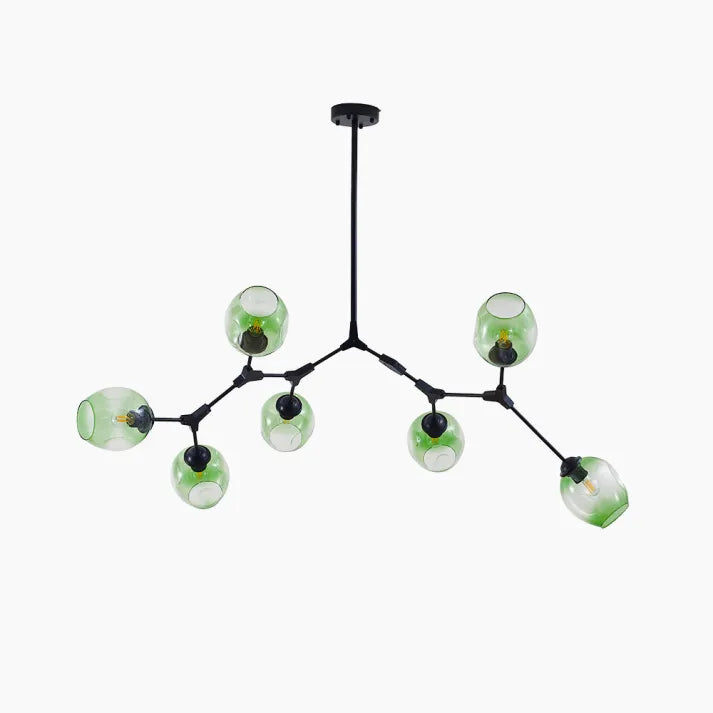 Lampada a sospensione BubbleLight Sputnik con bolle di vetro