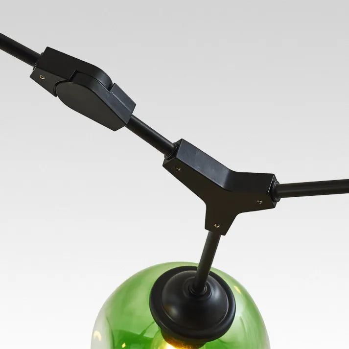Lampada a sospensione BubbleLight Sputnik con bolle di vetro