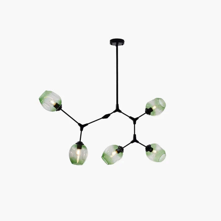 Lampada a sospensione BubbleLight Sputnik con bolle di vetro