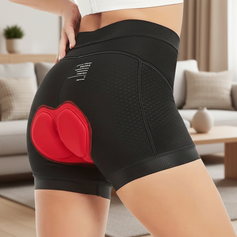 Pantaloncini da ciclismo PulseRide da donna con imbottitura in gel 4D