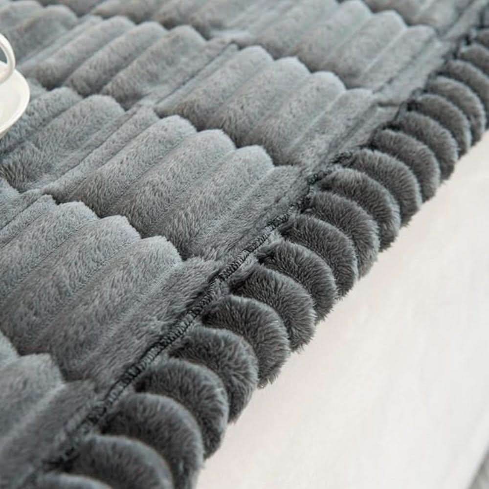 PlushAura Couch Cover Elegant and Comfortable Sofa Throw Blanket