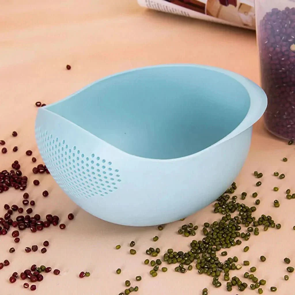 AquaNest Double Layer Kitchen Strainer For Easy Washing And Draining