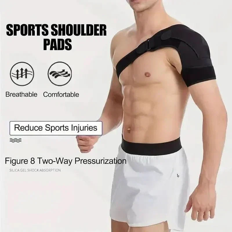 FlexGuard Adjustable Shoulder Support With Pressure Pad For Optimal Stability