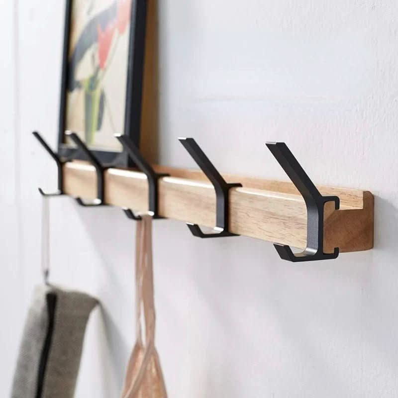 FjordGrip Adjustable Wall Hook in Nordic Design for Stylish Storage