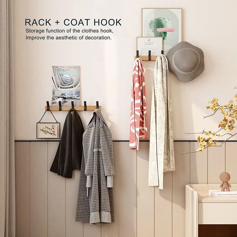 FjordGrip Adjustable Wall Hook in Nordic Design for Stylish Storage