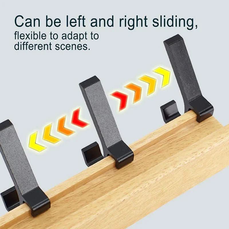 FjordGrip Adjustable Wall Hook in Nordic Design for Stylish Storage