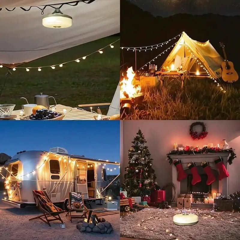 TrailGlow Udtrækkelige LED Campinglys Til Udendørs Eventyr