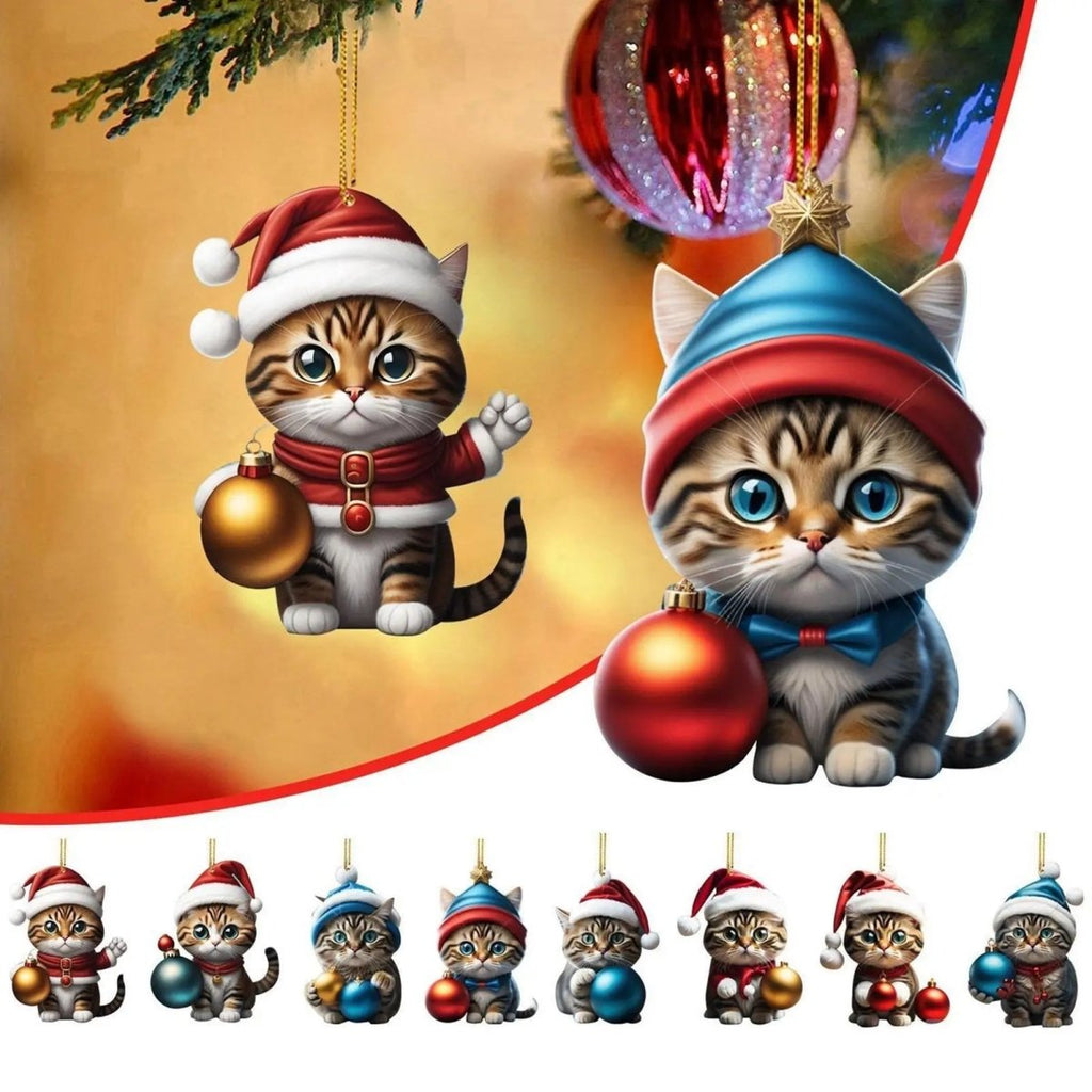 WhiskerCraft Calendario Dell'Avvento Gatto Vintage Per Amanti Dei Gatti A Natale