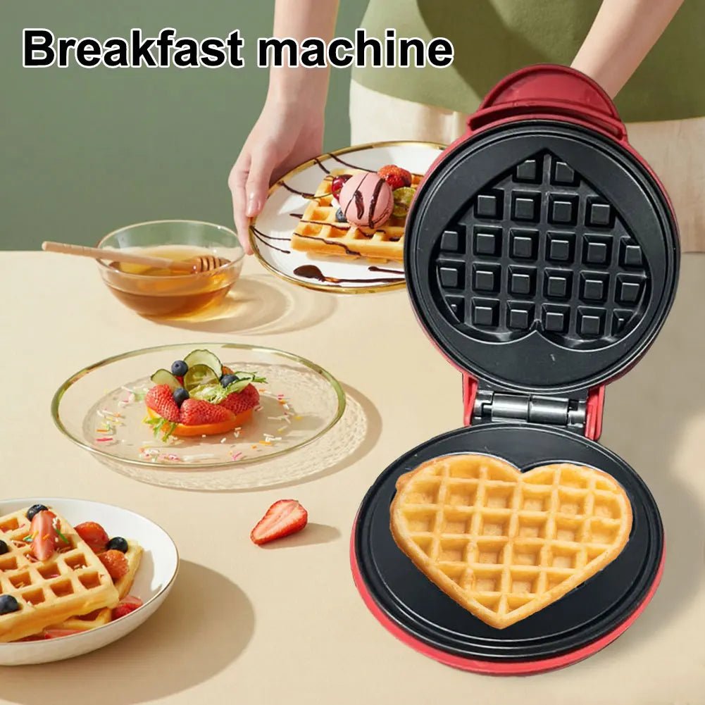 TrailNest Travel-Friendly Mini Waffle And Cookie Iron