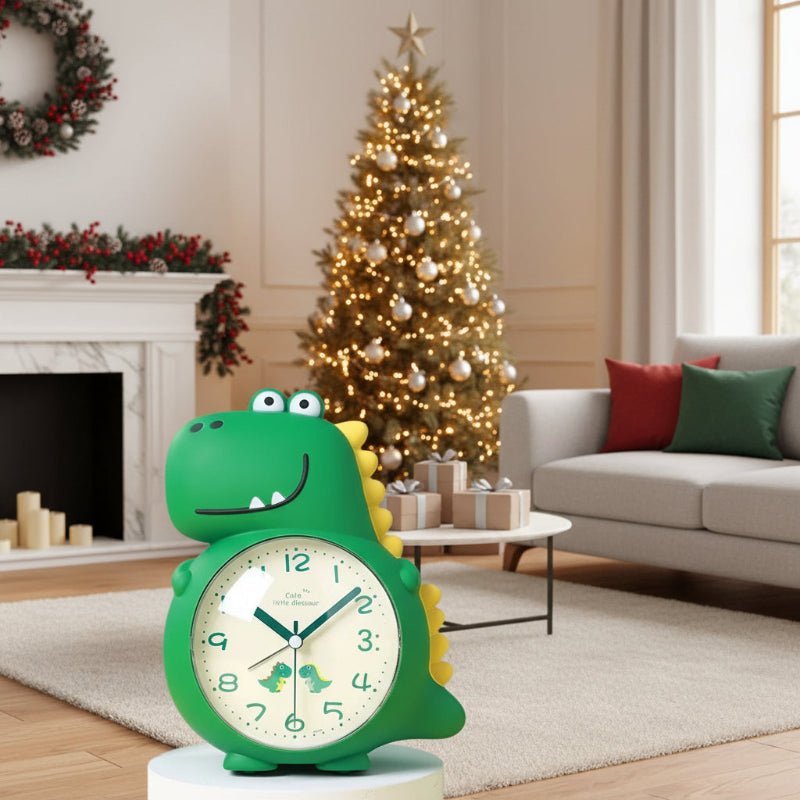 DinoRise Dinosaur Alarm Clock With Gentle Wake Up Light For Children