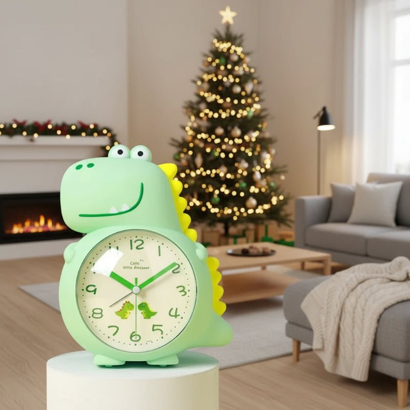 DinoRise Dinosaur Alarm Clock With Gentle Wake Up Light For Children