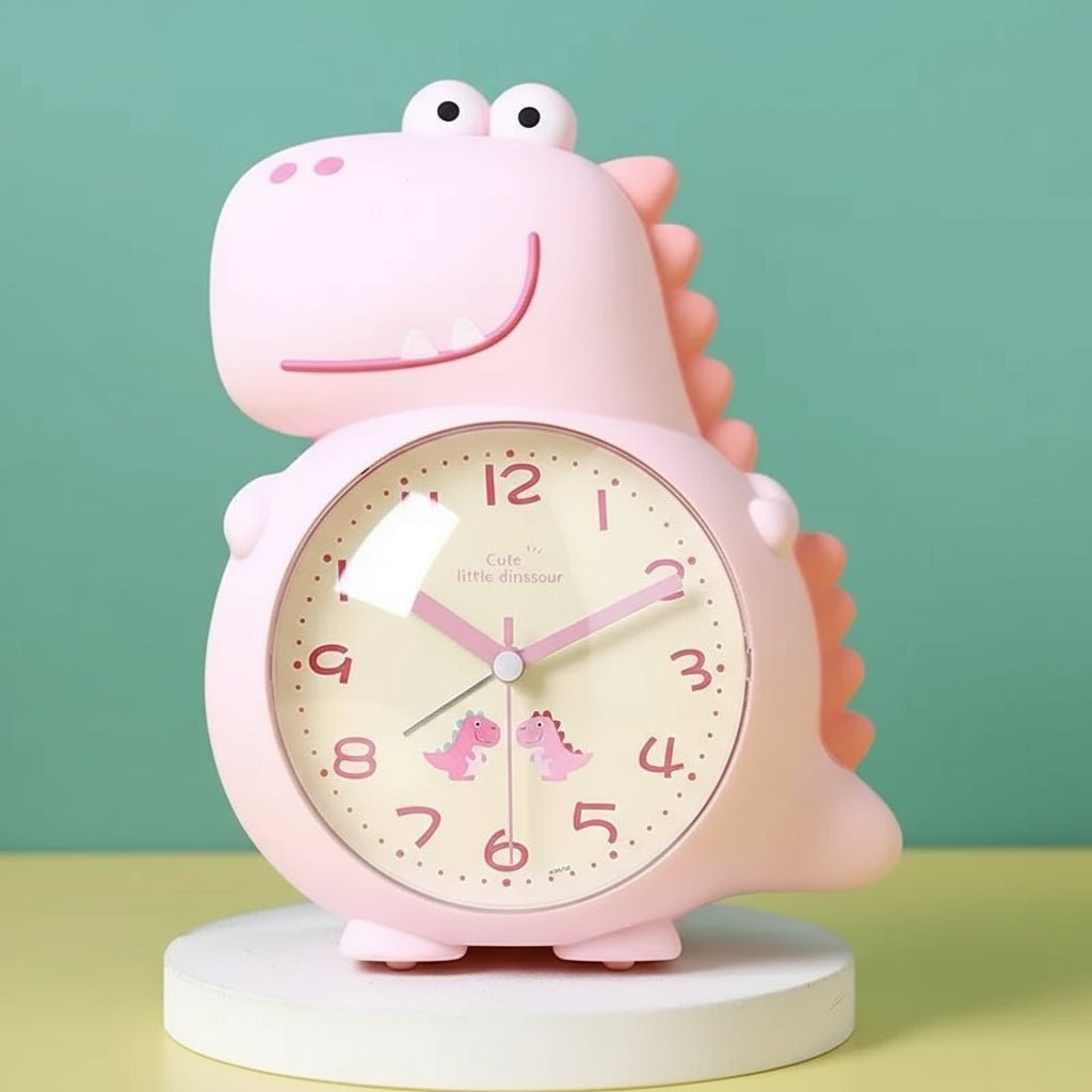 DinoRise Dinosaur Alarm Clock With Gentle Wake Up Light For Children