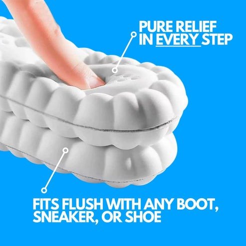 CloudWalk ultra měkké vložky pro celodenní pohodlí a úlevu od bolesti nohou