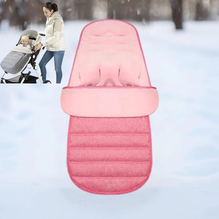SnowNest Universeller Kinderwagen-Fußsack Für Warmen Winterkomfort