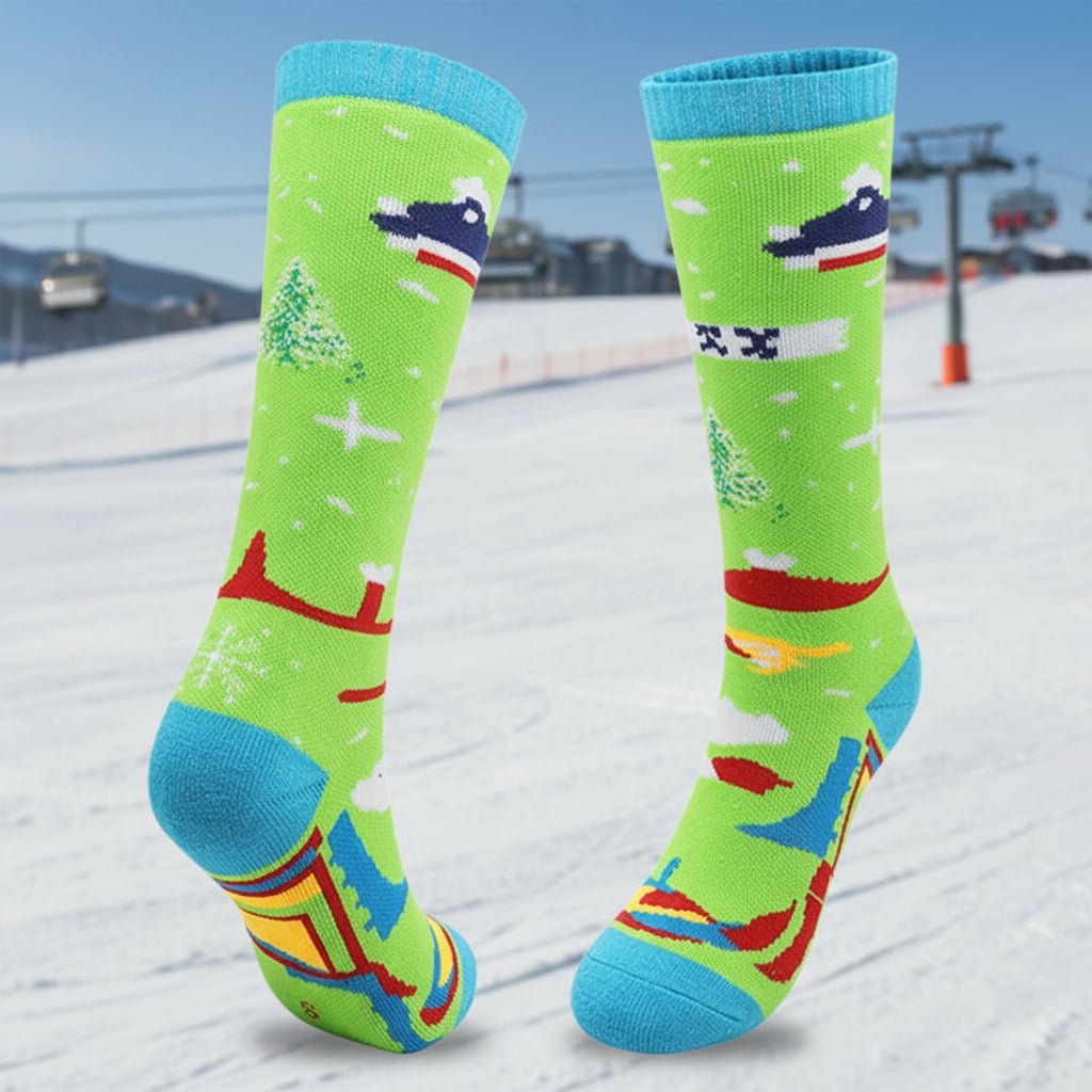 FrostStride Kids Thermal Socks With Warm Moisture Wicking Comfort