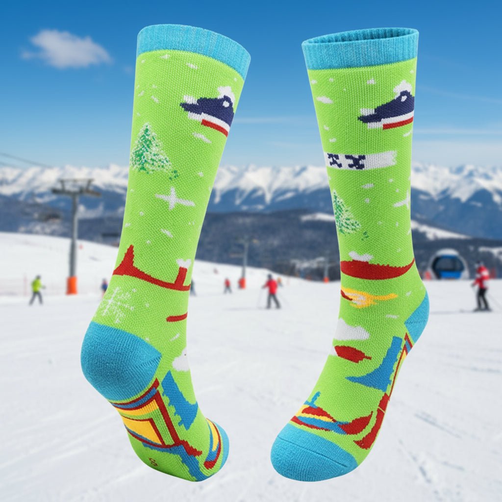 FrostStride Kids Thermal Socks With Warm Moisture Wicking Comfort