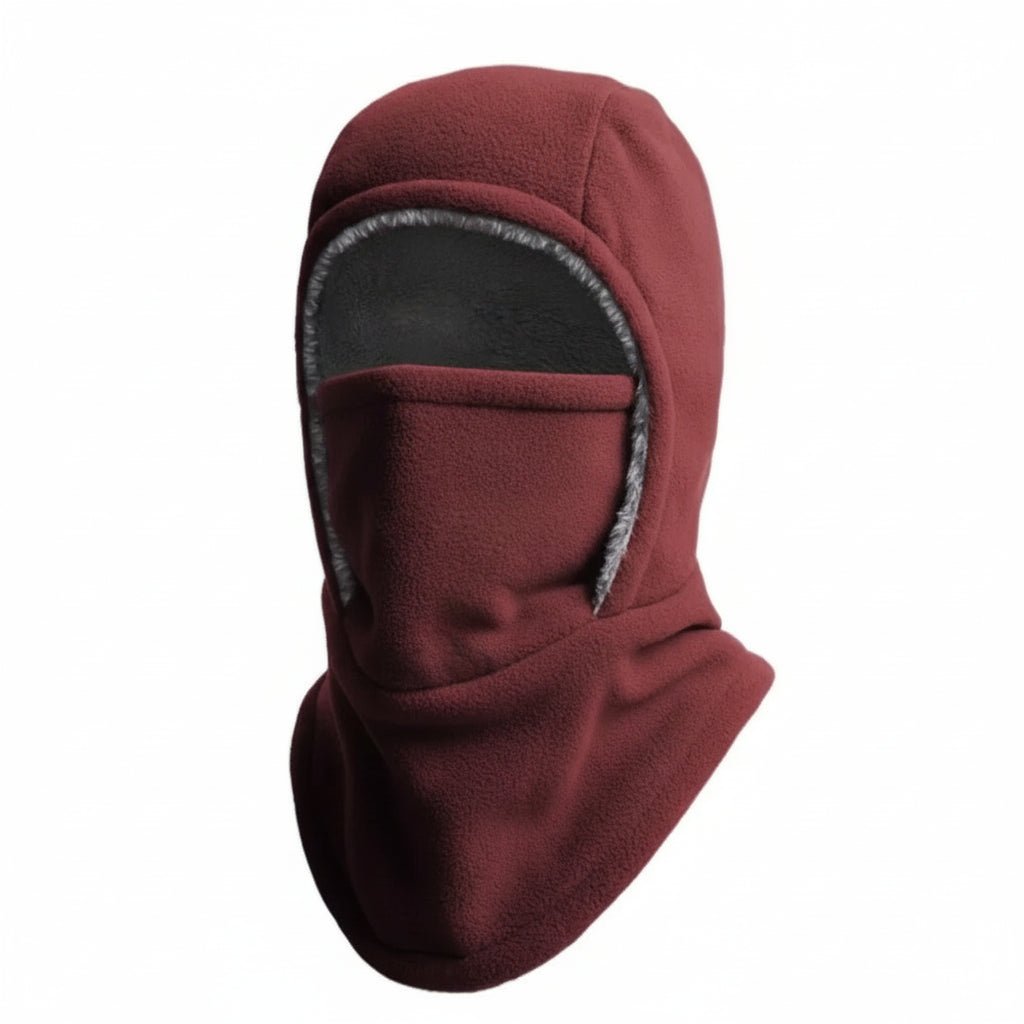 Arctic Hood termální fleecová kukla na kolo a venkovní sporty v mrazivém počasí
