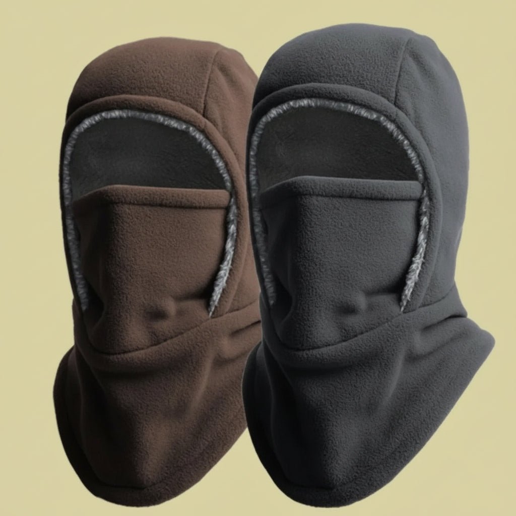 Arctic Hood termální fleecová kukla na kolo a venkovní sporty v mrazivém počasí