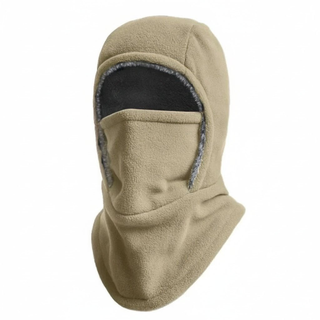 Arctic Hood termální fleecová kukla na kolo a venkovní sporty v mrazivém počasí