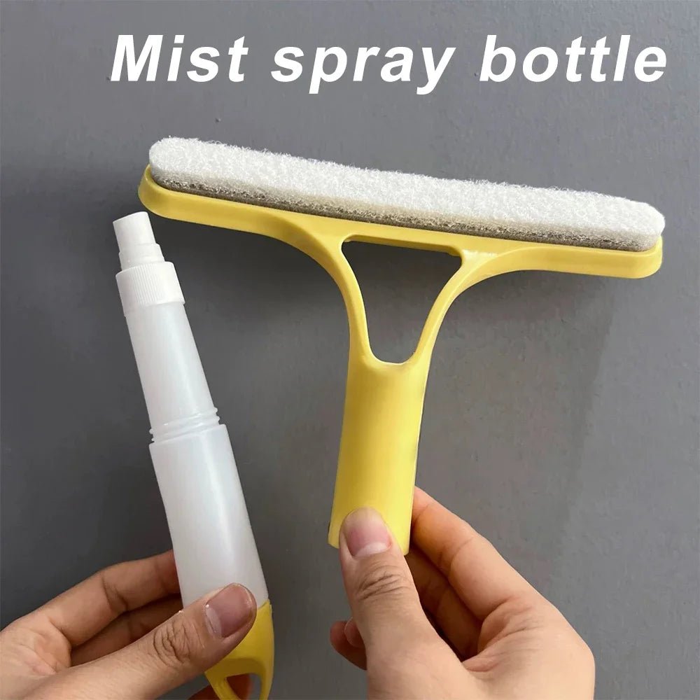 AeroClean 3-In-1 Window Cleaner With Integrated Sprayer And Microfiber Pad
