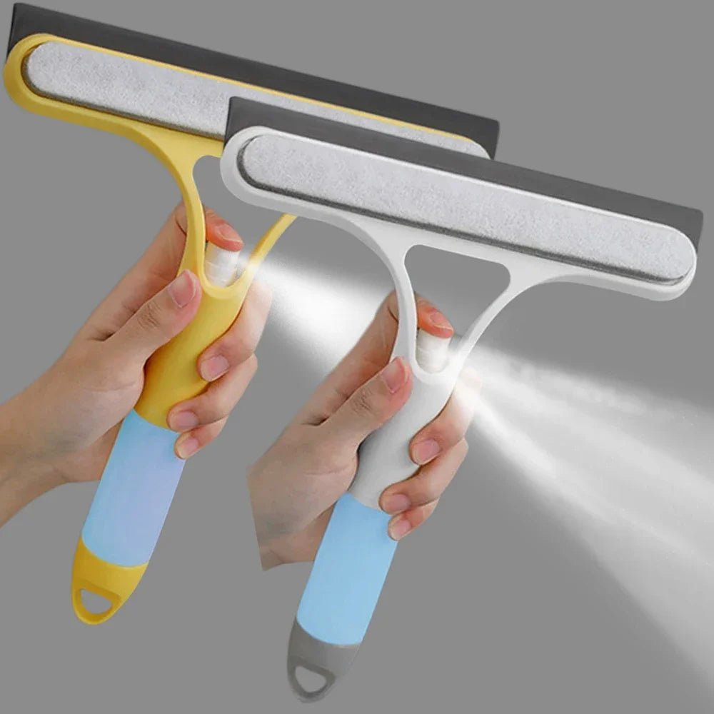 AeroClean 3-In-1 Window Cleaner With Integrated Sprayer And Microfiber Pad