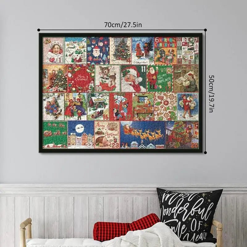 Frostline 1000 Piece Advent Calendar For Christmas Countdown Fun