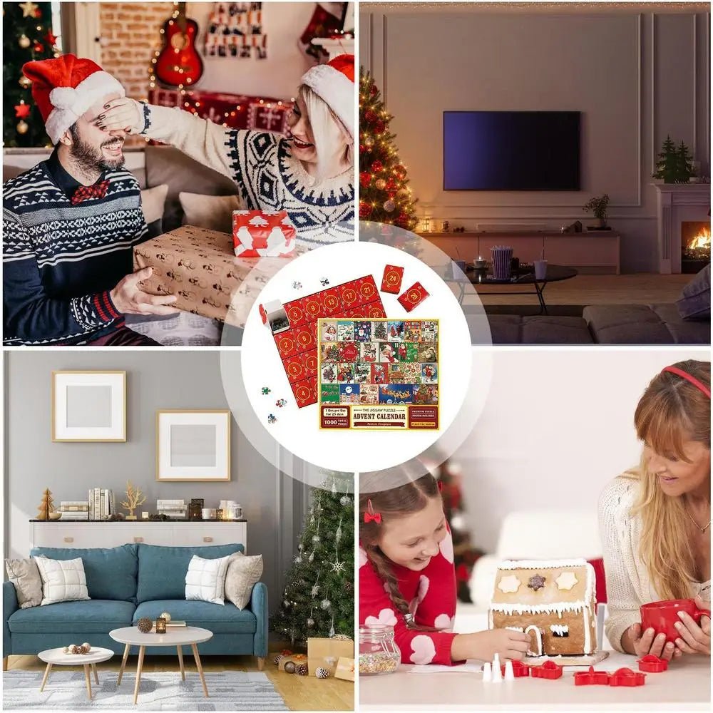Frostline 1000 Piece Advent Calendar For Christmas Countdown Fun