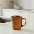 TerraCup Natural Wood Coffee and Beer Mug for Hot and Cold Drinks