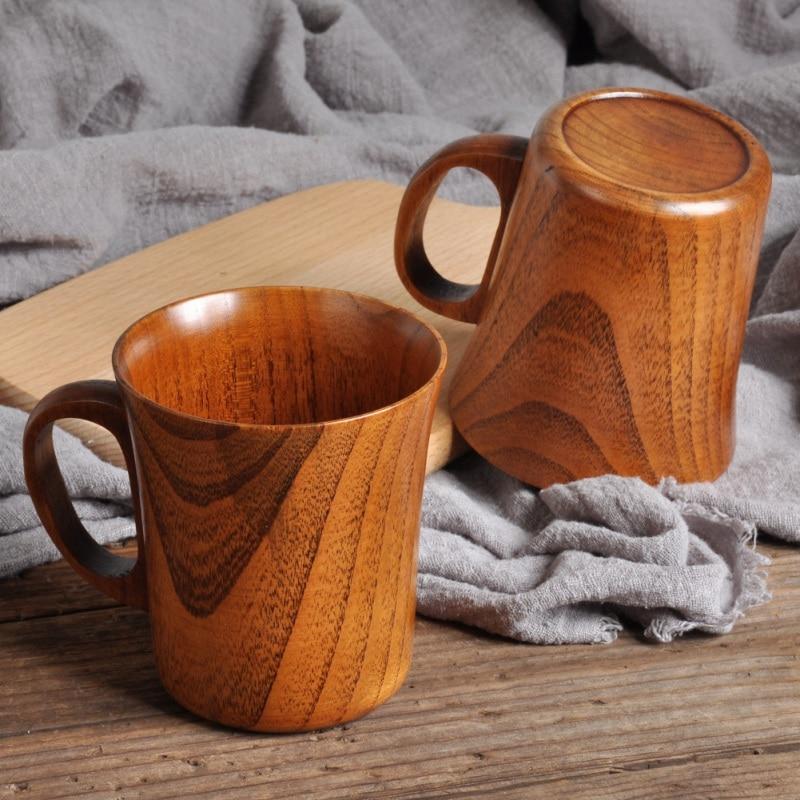 TerraCup Natural Wood Coffee and Beer Mug for Hot and Cold Drinks
