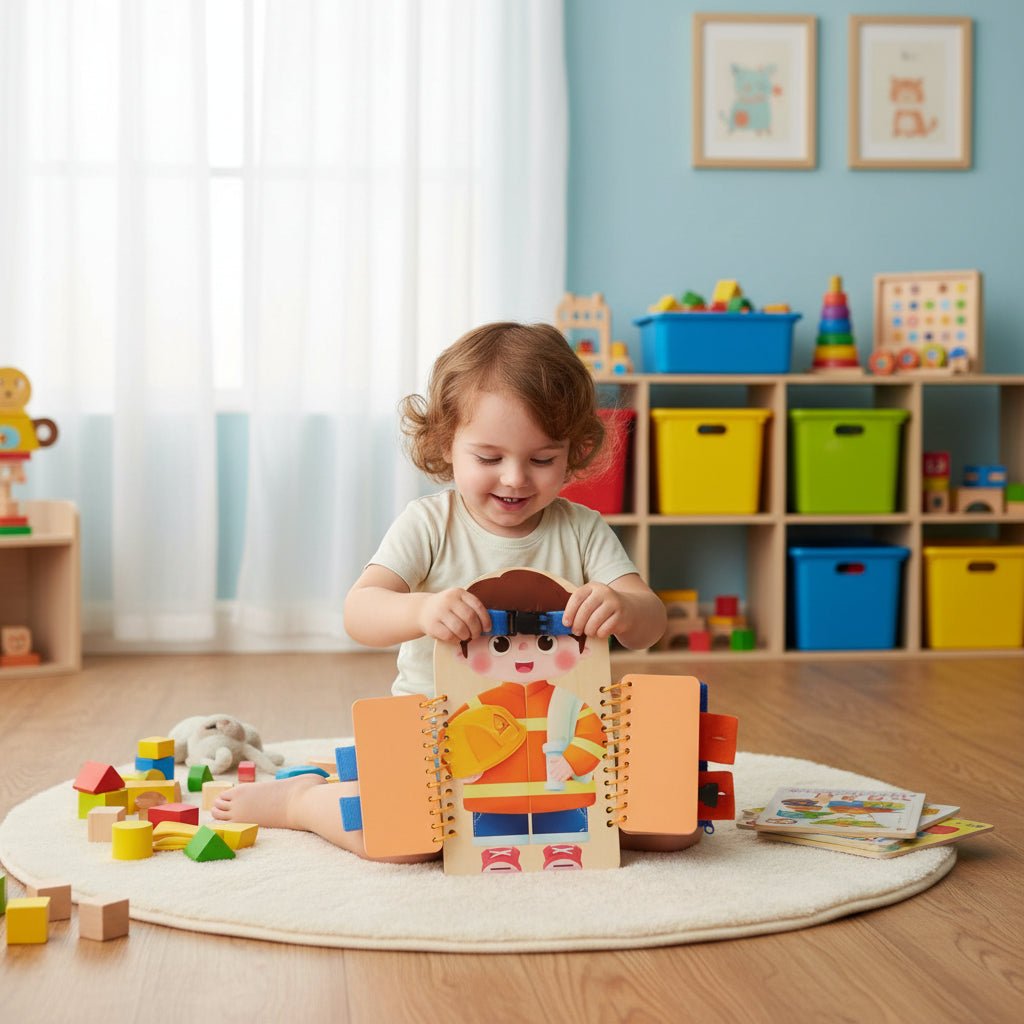 TierBoard Montessori Activity Board Levels for Interactive Play and Skill Building
