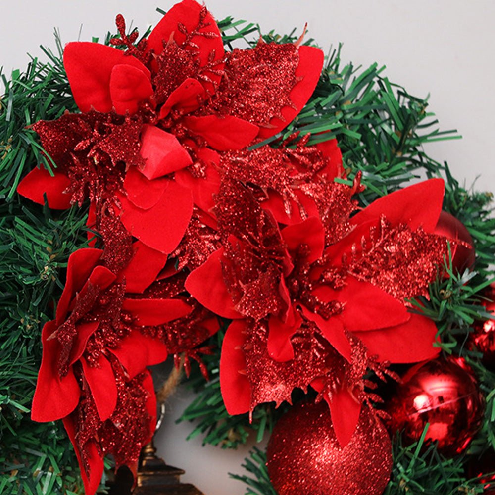 Luma Grove Kranz mit Laterne und Ornamenten für strahlenden Weihnachtszauber