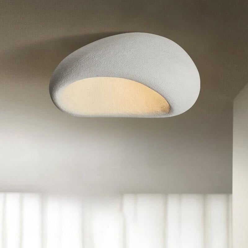 Luz de Teto Aeris | Luminária Minimalista de Madeira LED para Salas de Estar
