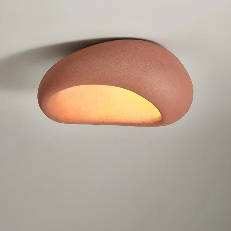 Luz de Teto Aeris | Luminária Minimalista de Madeira LED para Salas de Estar