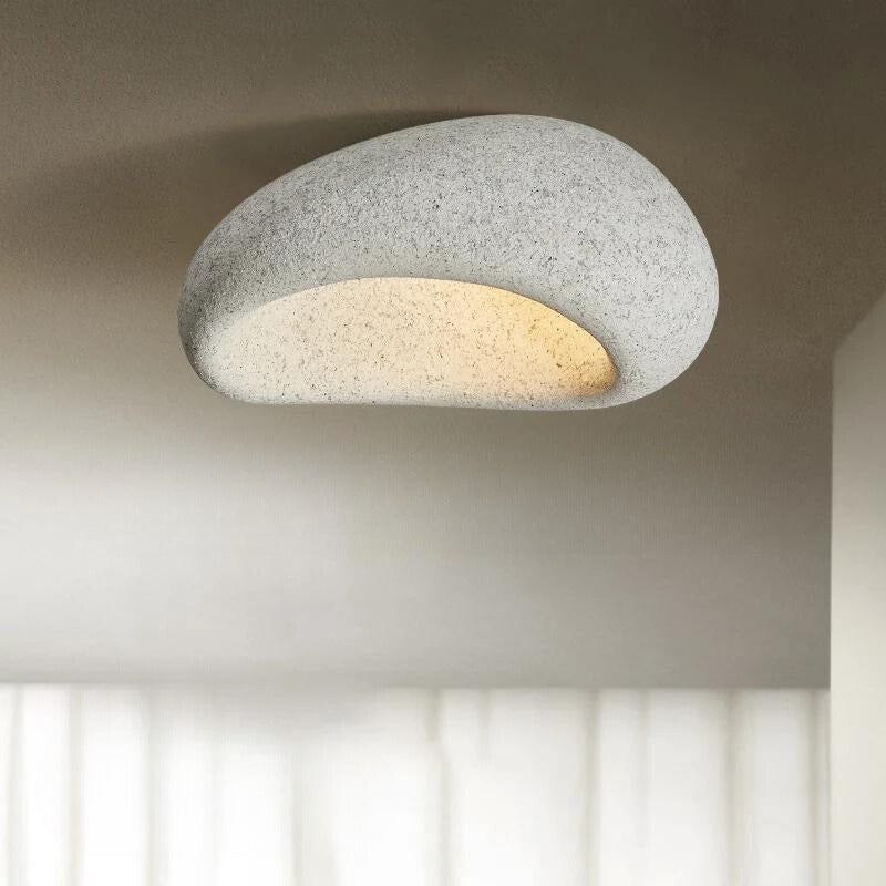 Luz de Teto Aeris | Luminária Minimalista de Madeira LED para Salas de Estar